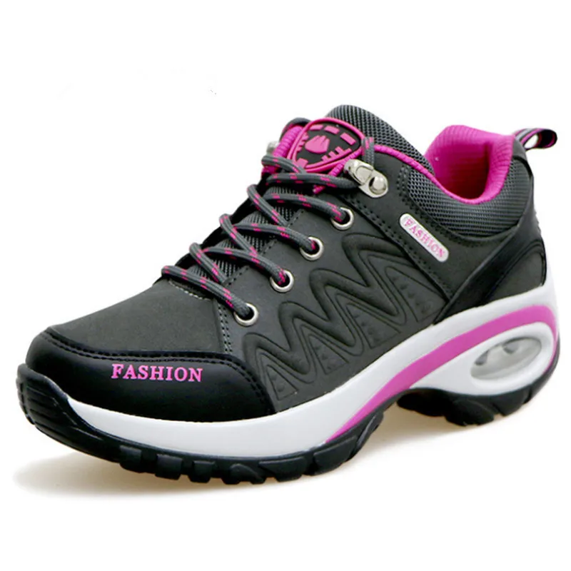 LZJ/Новинка года; женские кроссовки; Высококачественная замшевая повседневная обувь с амортизацией; нескользящая женская обувь; tenis feminino; Размеры 35-40 - Цвет: Dark gray