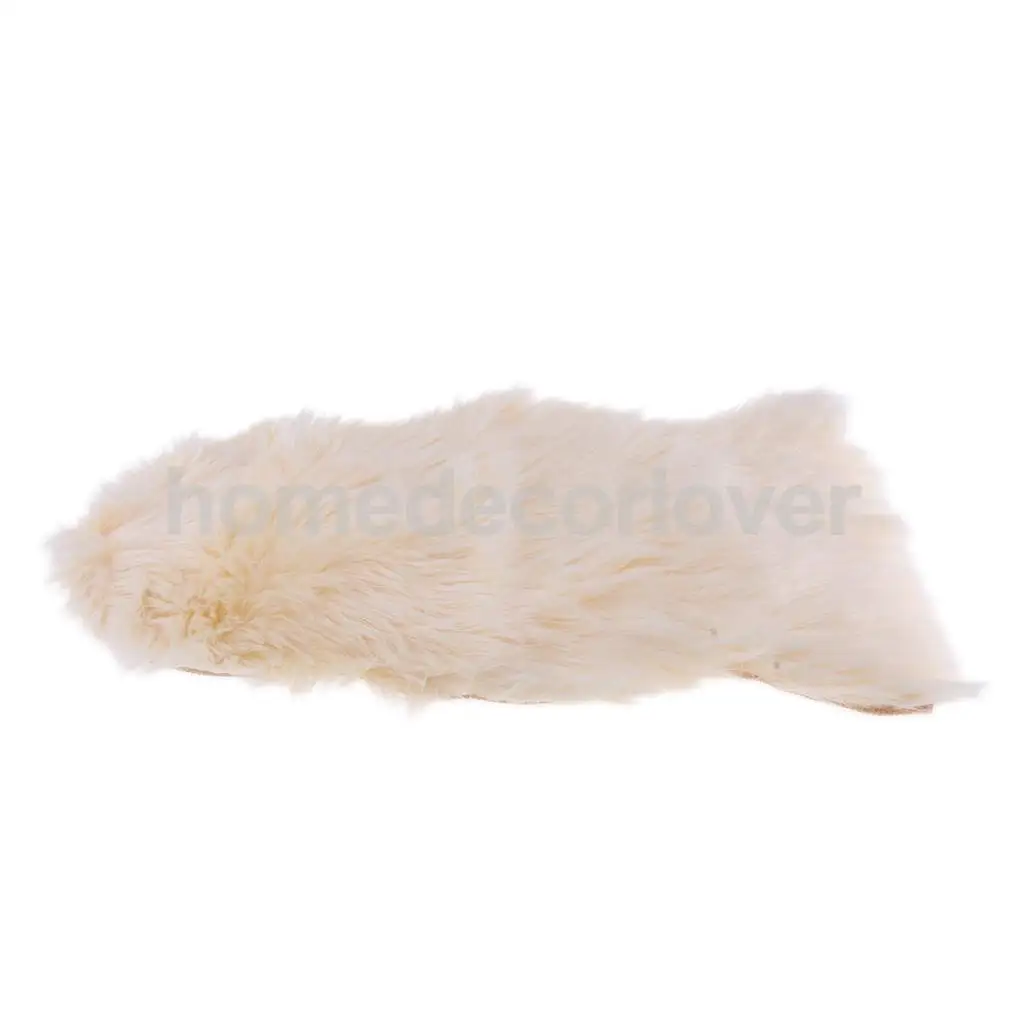 40x60cm Sheepskin Fluffy Skin Faux Fur Fake Rug Mat Rugs For Living Room Bedroom Sofa Floor 