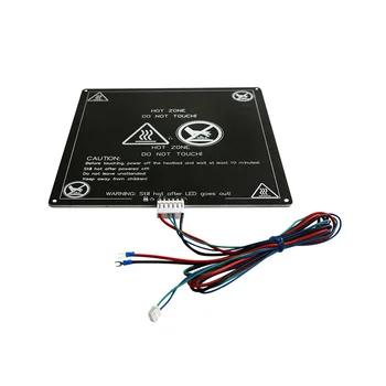 

Aluminum MK3 12V Heated Bed Hotbed with Wire Cable Line for 3D Printer GDeals
