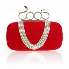 Высококачественная Красная Женская Банкетная сумочка клатч вечерние женские сумки с цепочкой через плечо сумка для макияжа Bolso 12057