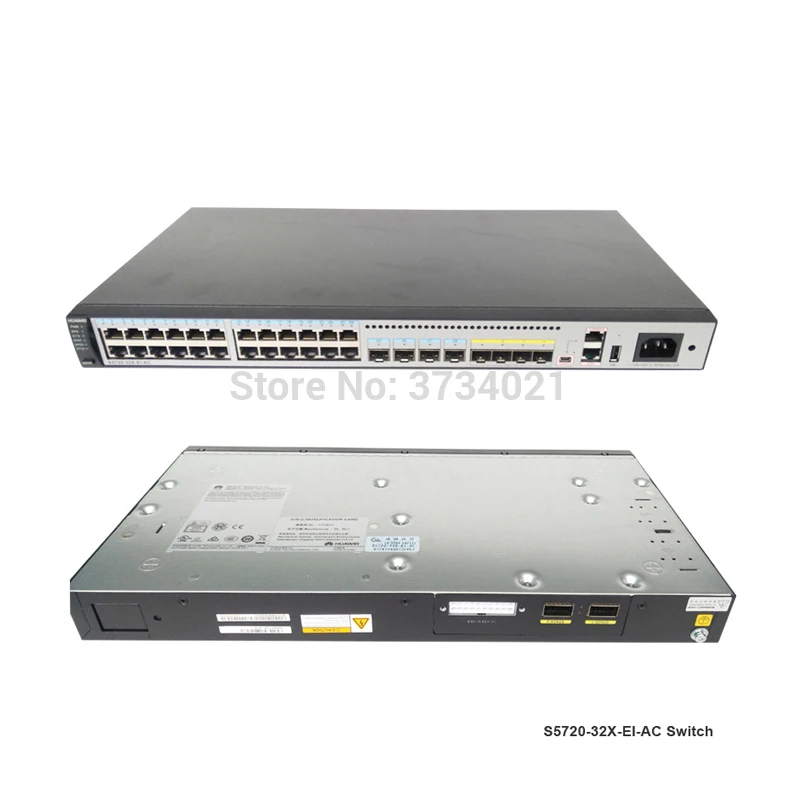Huawei quidway 24 портовый коммутатор S5720 32X EI AC с портами sfp huawei ethernet AC|Оптоволоконное