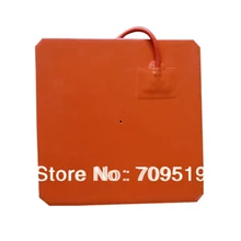 24 v силиконовый резиновый нагреватель кровать 300 мм x 300 мм