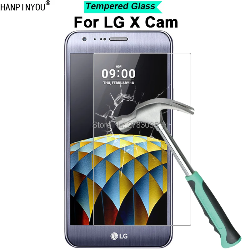 

For LG X Cam XCam K580 5.2" New 9H Hardness 2.5D Ultra-thin Toughened Tempered Glass Film Screen Protector Protect Guard