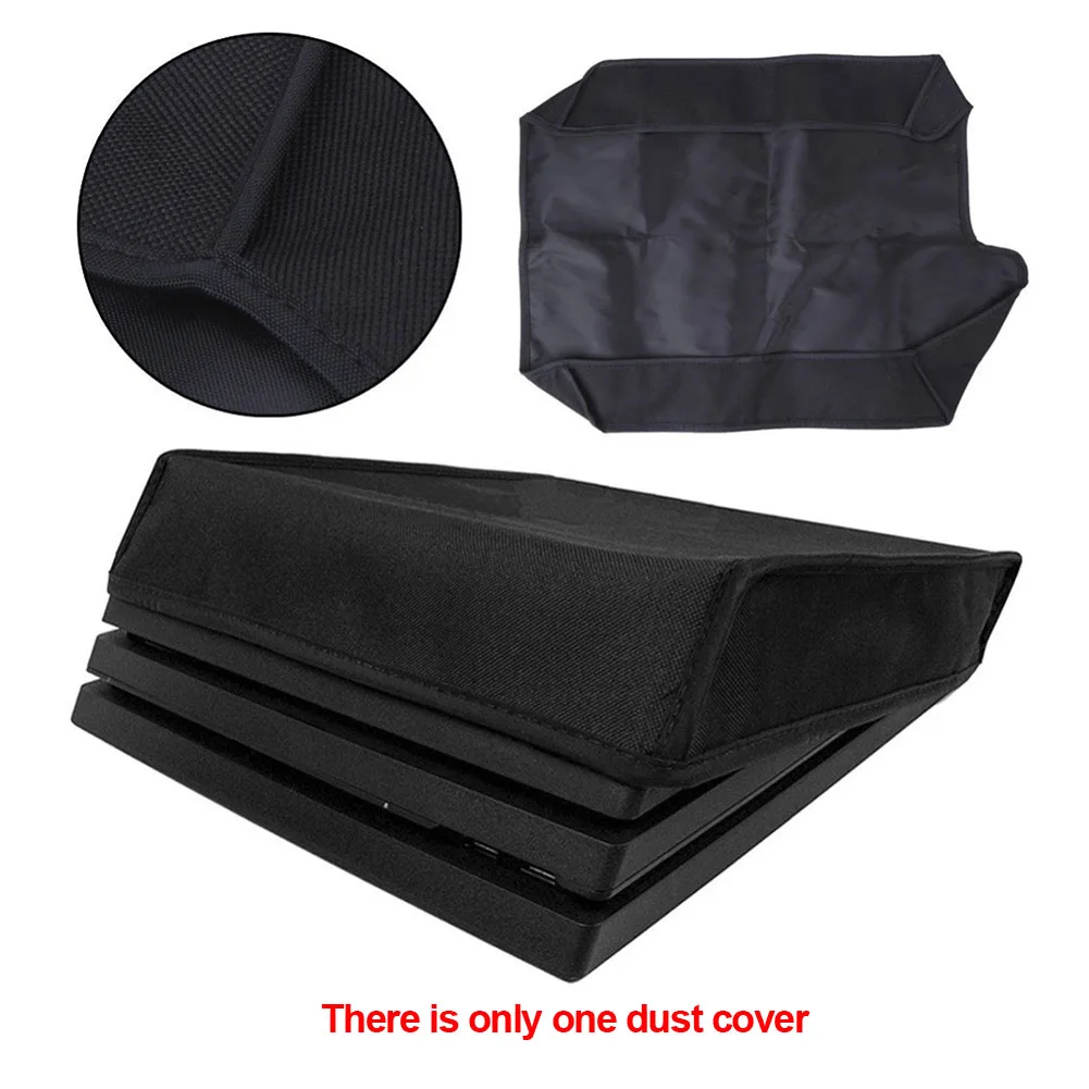 

Lightweight Durable Practical Portable Dust Cover Easy Access Double Layer Neat Lining Soft Dustproof Sleeve For PS4 Pro Console