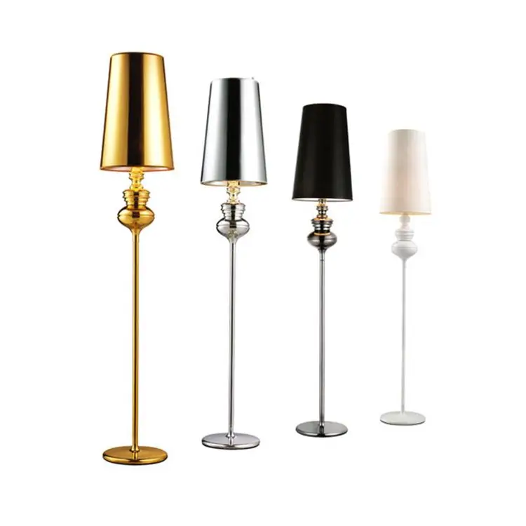 Lâmpada de Assoalho de Moda Sala de Estar Lâmpada de Assoalho Lâmpada de Cabeceira Luminária de Chão Nórdico Moderno Europeu Simples Quarto E27 2 China simple floor lamp Suppliers
