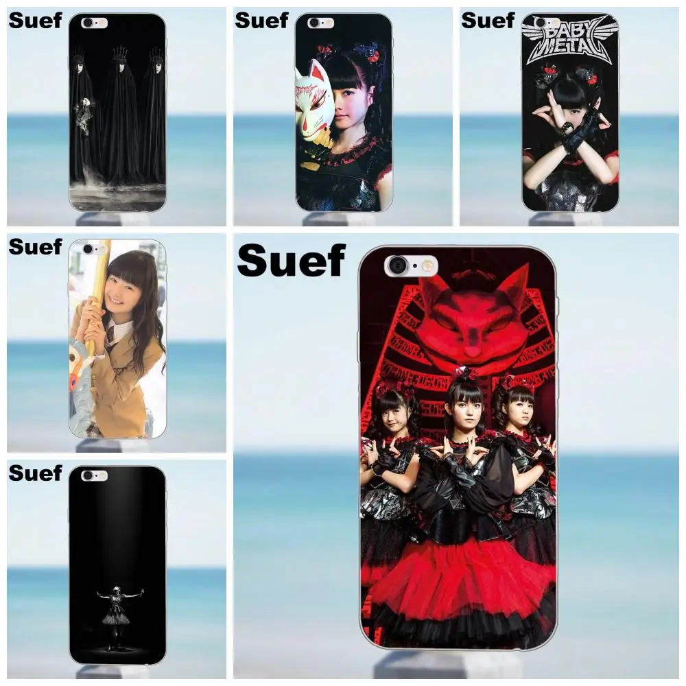 Suef Yuimeta Moametal Su metal Babymetal для iPhone 4 4S 5 5S 5C SE 6 6S 7 8 Plus X Samsung Galaxy J1 J3 J5 J7 A3 A5 2016 2017|for iphone|galaxy