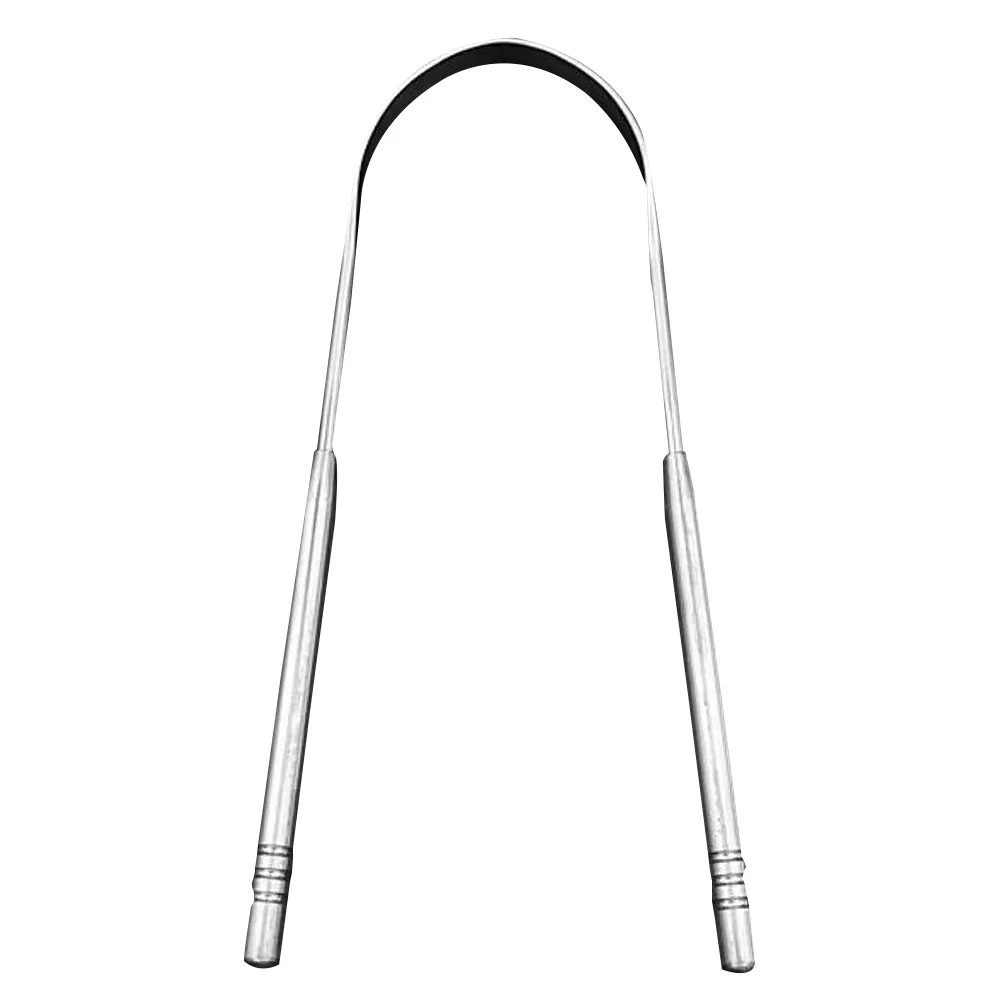

Gift Oral Care Tool Hydiene Dental Manual Adult Anti-rust Stainless Steel Small Clean Scraper U Shape Tongue Cleaner