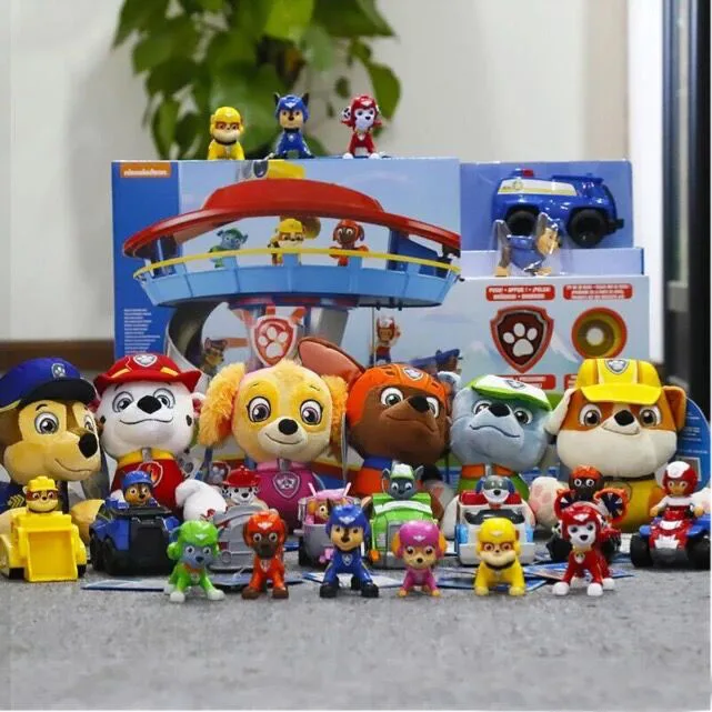 

Hot sale Genuine Paw patrol toy puppy patrol dog car action figure toy brinquedos para as crian Ryder,Chase kids birthday gift