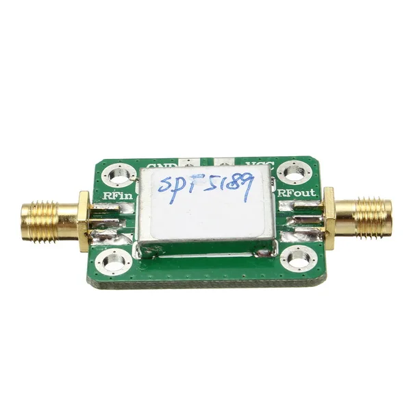 

1PC LNA 50-4000MHz SPF5189 RF Amplifier Signal Receiver For FM HF VHF / UHF Ham Radio Module Board Lowest Price