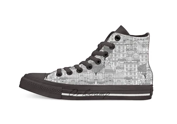 

Istanbul Novelty Design Casual Canvas Shoes Custom shoes Drop Shipping