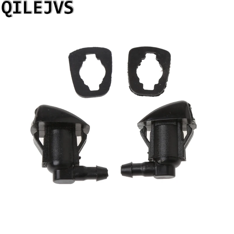

QILEJVS 2Pcs Windshield Wiper Washer Jet Nozzle Spray For Toyota E120 Corolla Camry XV30 #1