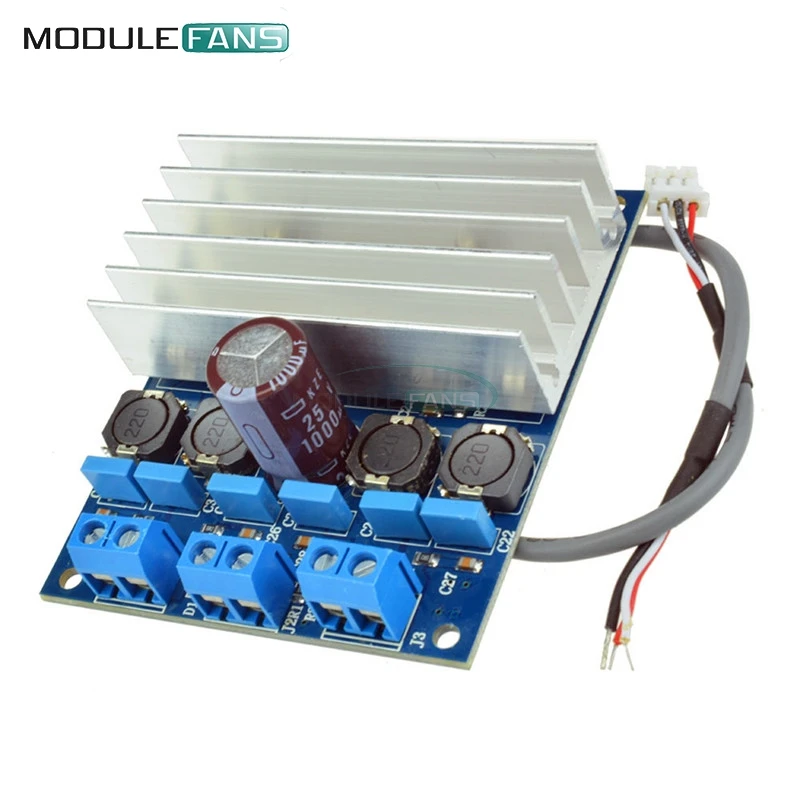 

TDA7492 2x50W D Class High-Power Digital Amplifier Board AMP Radiator 50W+50W Dual Double 50w 2*50W Amp Module