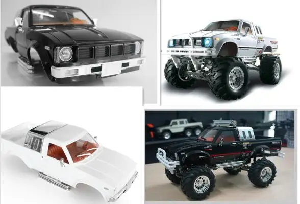Масштаб 1/10 Радиоуправляемый гусеничный внедорожник 4x4 тяжелый грузовик RTR корпус