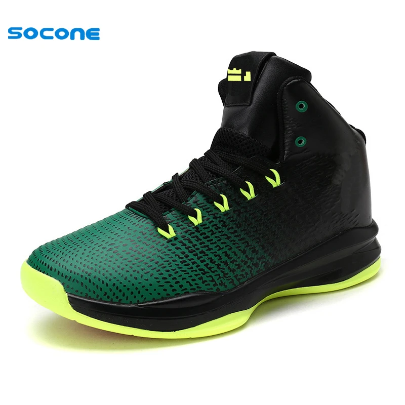 mens green and white basketball shoes