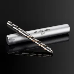 Продажа NITECORE NTP10 Титан тактическая ручка святить вырезать тела Вольфрам Сталь заостренный кончик + из матового алюминия ручка из сплава