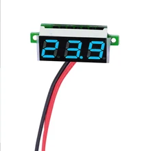0.28 pouces Numérique LED Mini Module D'affichage DC2.5V-30V Voltmètre Testeur De Tension Compteur Jauge Moto Voiture