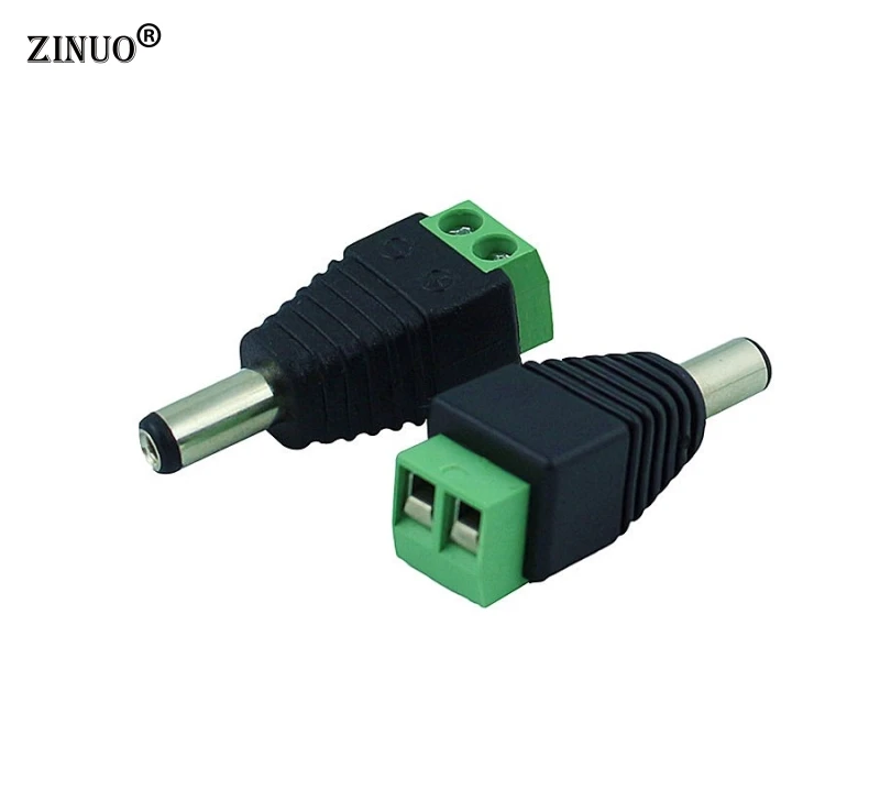 5 шт. Папа + DC12V Женский 2 1x5 мм DC разъем питания адаптера для CCTV одноцветный