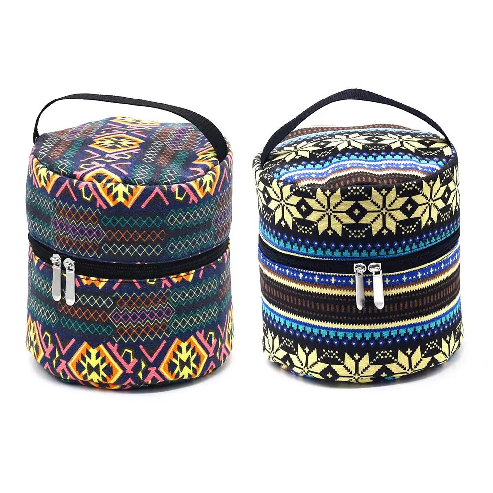 Чехол для хранения ароматических эфирных масел, переносной держатель для путешествий, сумка в цветочном стиле, сумки для хранения эфирных масел