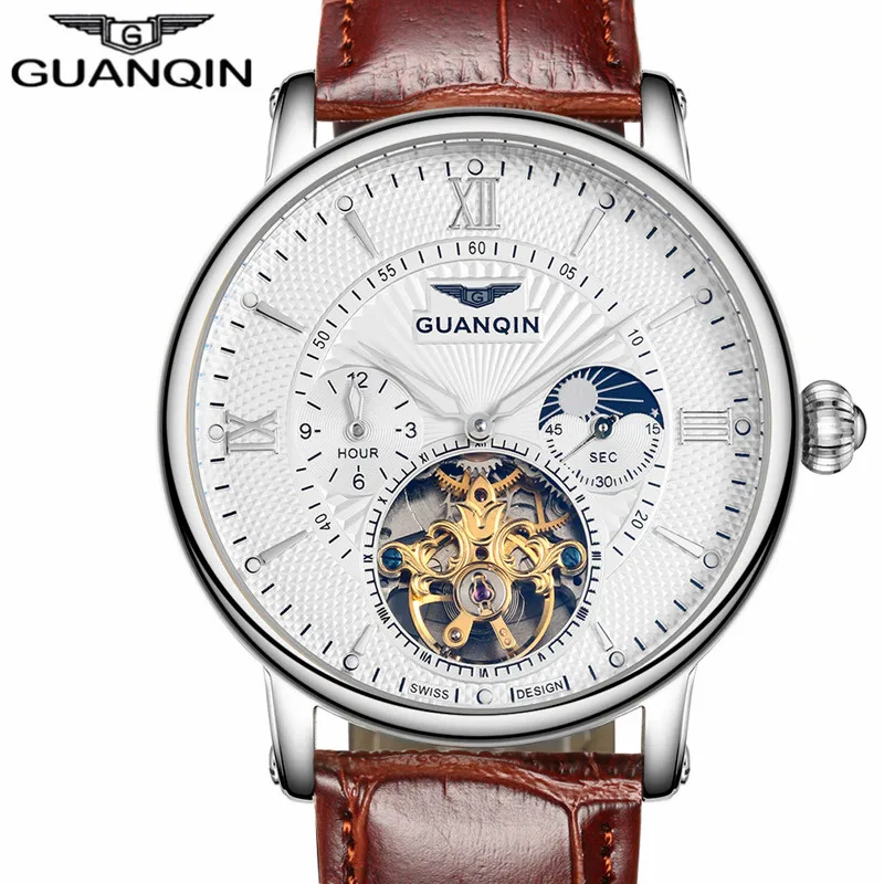 font b Men s b font watches automatic font b mechanical b font watch Tourbillon