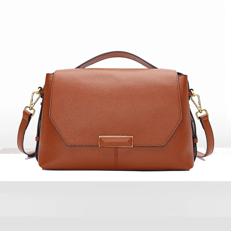 POMELOS роскошные сумки женские сумки дизайнерские Новое поступление Сумки из натуральной кожи для женщин модные сумки через плечо женские сумки - Цвет: brown handbags