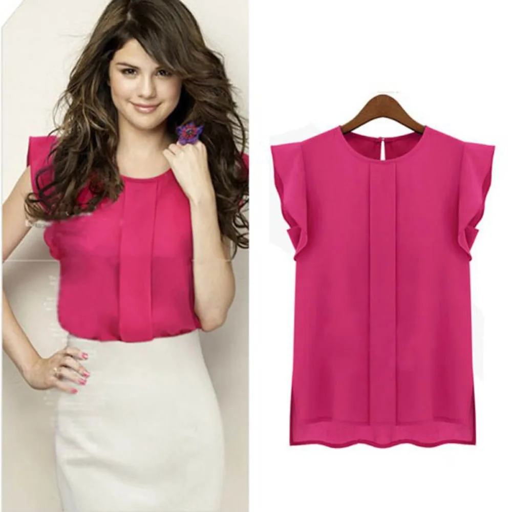 shirt Chiffon Clothing Lady Shirt Sale 