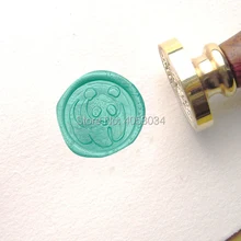 Панда воск печать штамп панда печать сургучом комплект панда сургучом Пользовательские Начальная Дата свадебные приглашения сургучной печати комплект персонализация