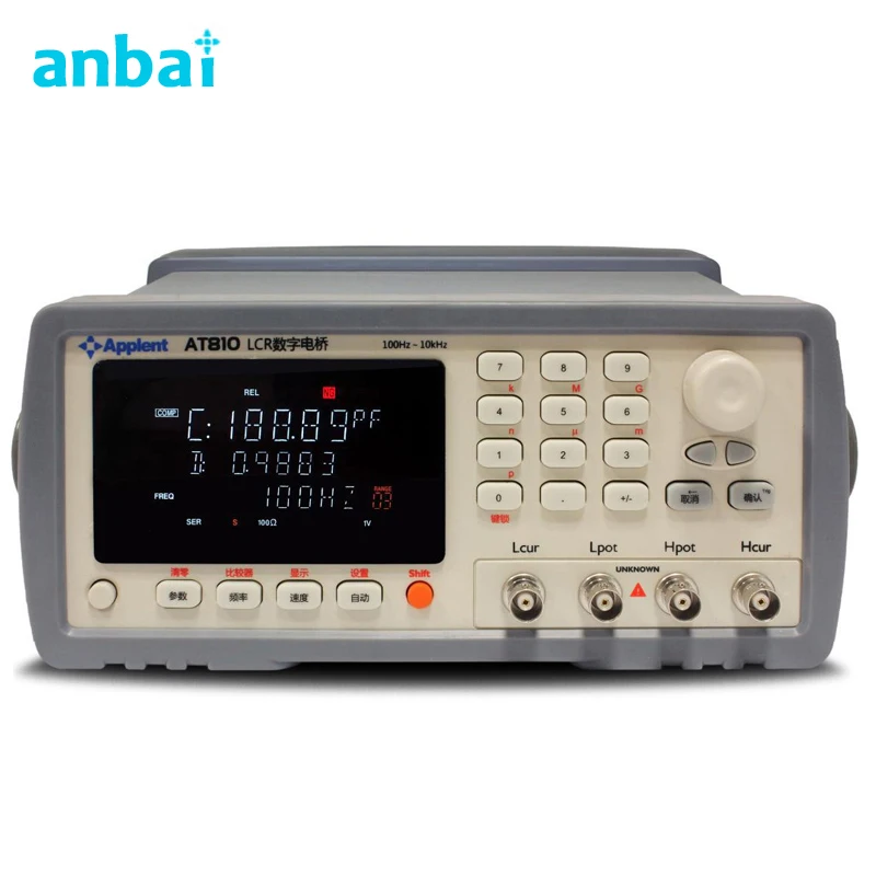 Digital LCR Meter Features Both High Performance,Highspeed Measurements with A Low Prices AT810