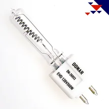 DONAR DN-26953 220В 120 Вт/EHD 120V500W G9.5 Q500/CL/TP JCV120V-500WBH галогенная лампа, сценическая студийная лампа sstv