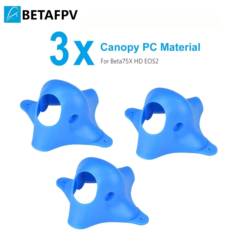 BETAFPV 3 шт. индивидуальный EOS2 FPV навес ПК синий для камеры Beta85X Beta75X Beta75 Pro 2 оптовый