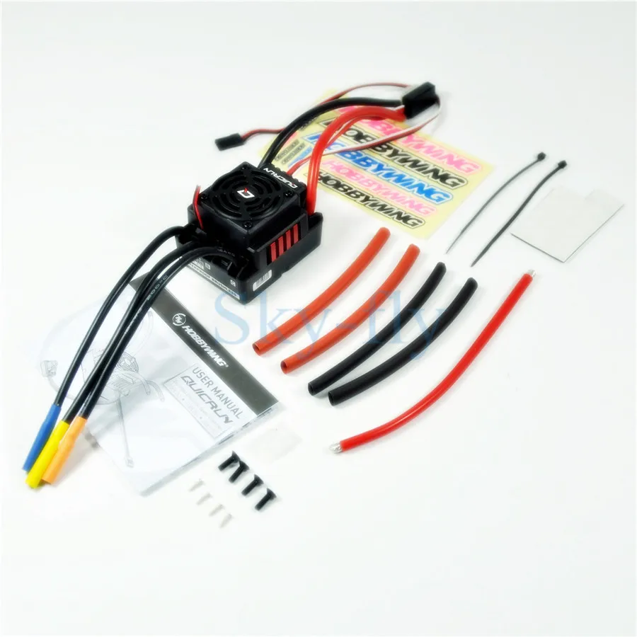 Controlador de Velocidade à Prova Água para 1 Original Hobbywing Quicrun 150a Brushless Esc d' - 8 rc Buggy Monstro Carro Esporte wp 8bl150 2 ESC Controlador de Velocidade À Prova D'