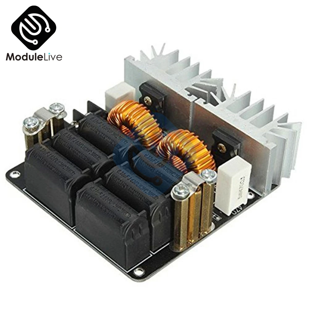 20A 1000W 12 V-48 V модуль ZVS низкое нулевой Напряжение индукционный нагрев доска Flyback драйвер нагреватель высокого Мощность для "сделай сам"