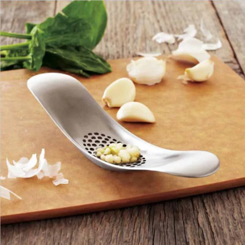 Stainless Steel Garlic Presser Quickly Pressing and Mince Garlic