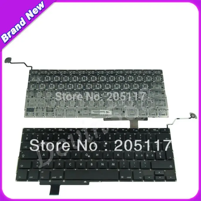 

FREE SHIPPIN FOR Apple MacBook Pro 17"A1297 LAPTOP Swiss Keyboard