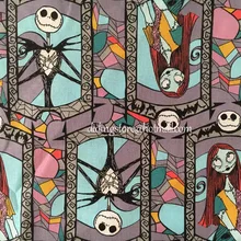 100x108 см Кошмар перед Рождеством Ткань для шитья ткань для вышивания кукол стеганая тряпичная кукла дети постельное белье в стиле пэчворк