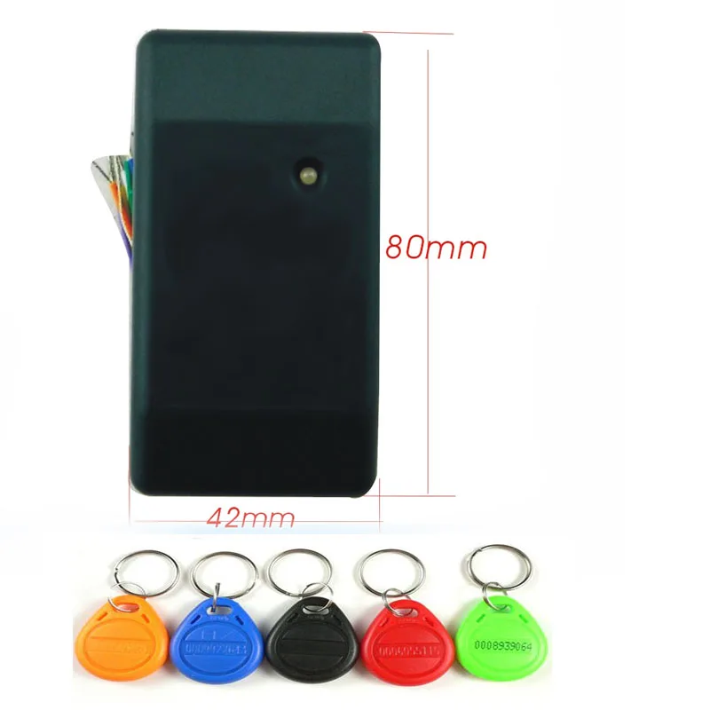 

125KHz RFID ID Card Reader EM ID Card Reader 9-15V Proximity Reader For Door Access Control System with Wiegand 26