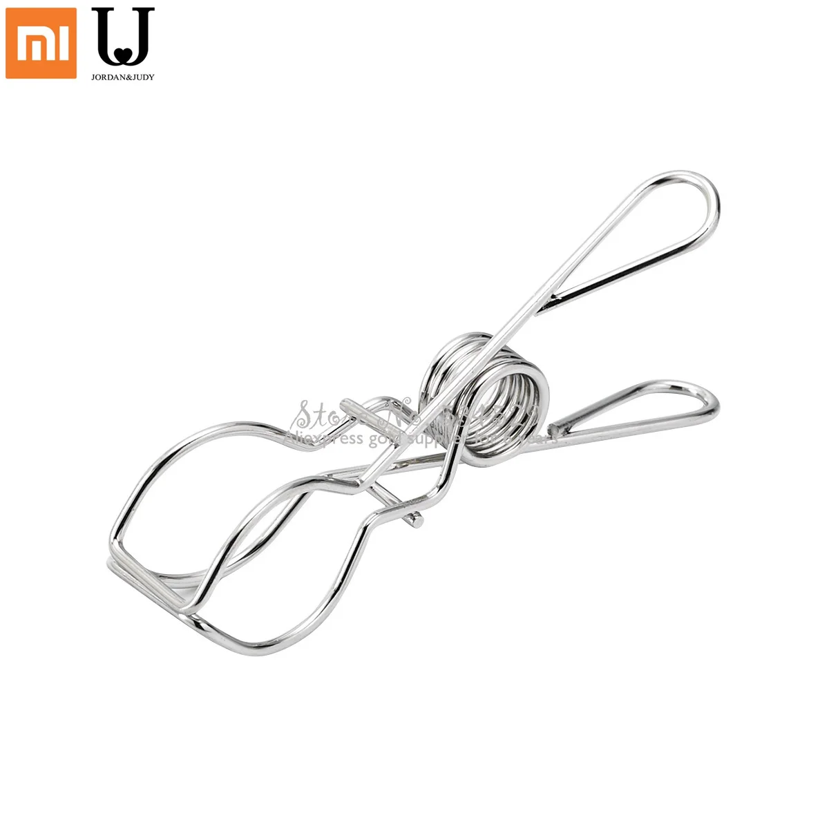 

a Multifunction Stainless Steel Metal Spring Clips Clothes Hanging Pegs Clamps Silver Binder Home Supply