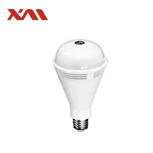 XM 1080P HD 360 VR Panoramic Bluetooth Music Speaker WIFI LED Lights Fullcolor Bulb Home Security IP Camera