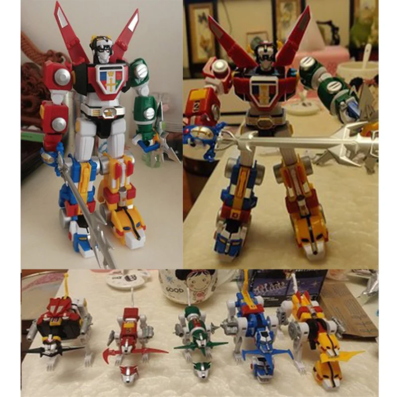Оригинальная собранная модель 5 в 1 Voltron SUPER MINIPLA King of the Beast Kong God War Five Lions ПВХ фигурка