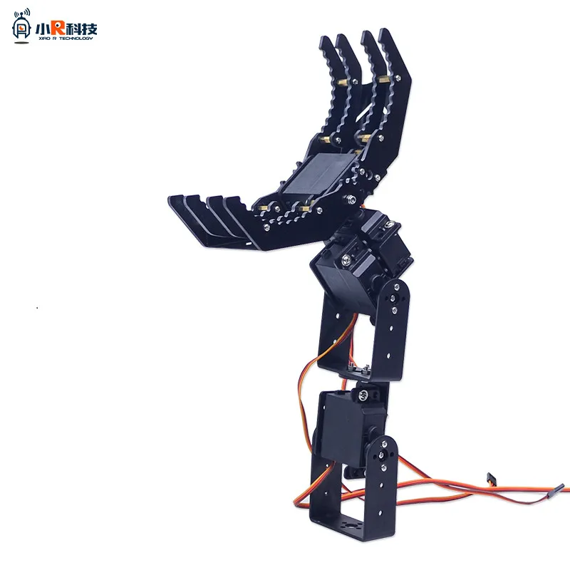 

4DOF Robot Arm Claw Holder Mechanical Arm with 4pcs Servo Frame Set 310mm Total Length