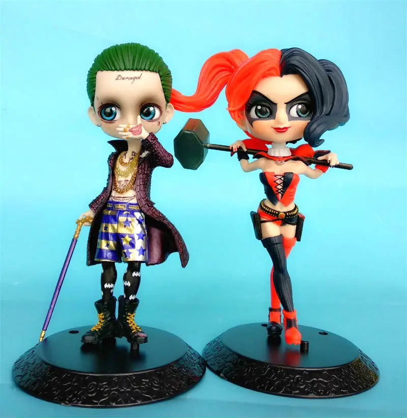 Q DC Comics Batman персонажи Harley Quinnn ПВХ фигурки|Игровые фигурки и трансформеры| |
