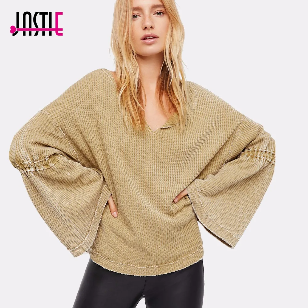 cheap bell sleeve loose and fitting knitted dress cheap bell sleeve loose and fitting knitted dress