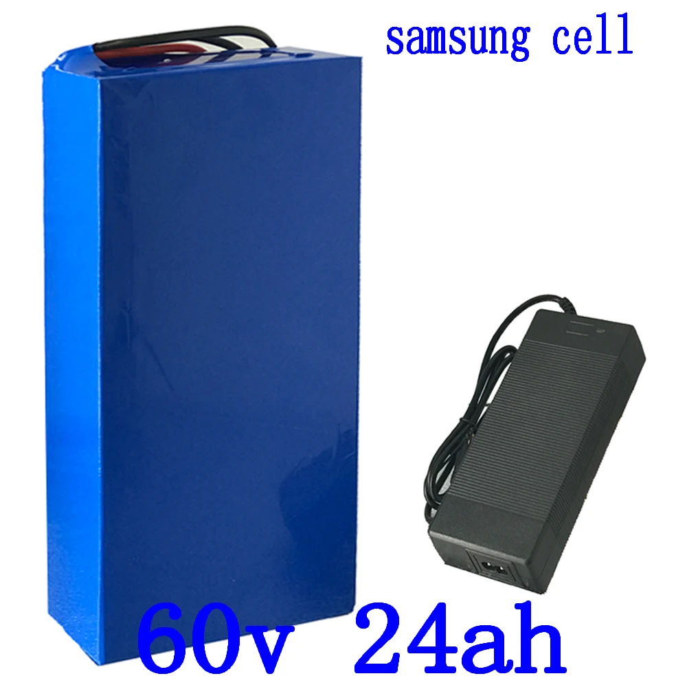 Cheap 60V Lithium electric scooter battery 60V 25AH ebike battery 60V 24Ah electric bicycle battery use samsung cell with 5A charger 0 Cheap 60V Lithium electric scooter battery 60V 25AH ebike battery 60V 24Ah electric bicycle battery use samsung cell with 5A charger 0