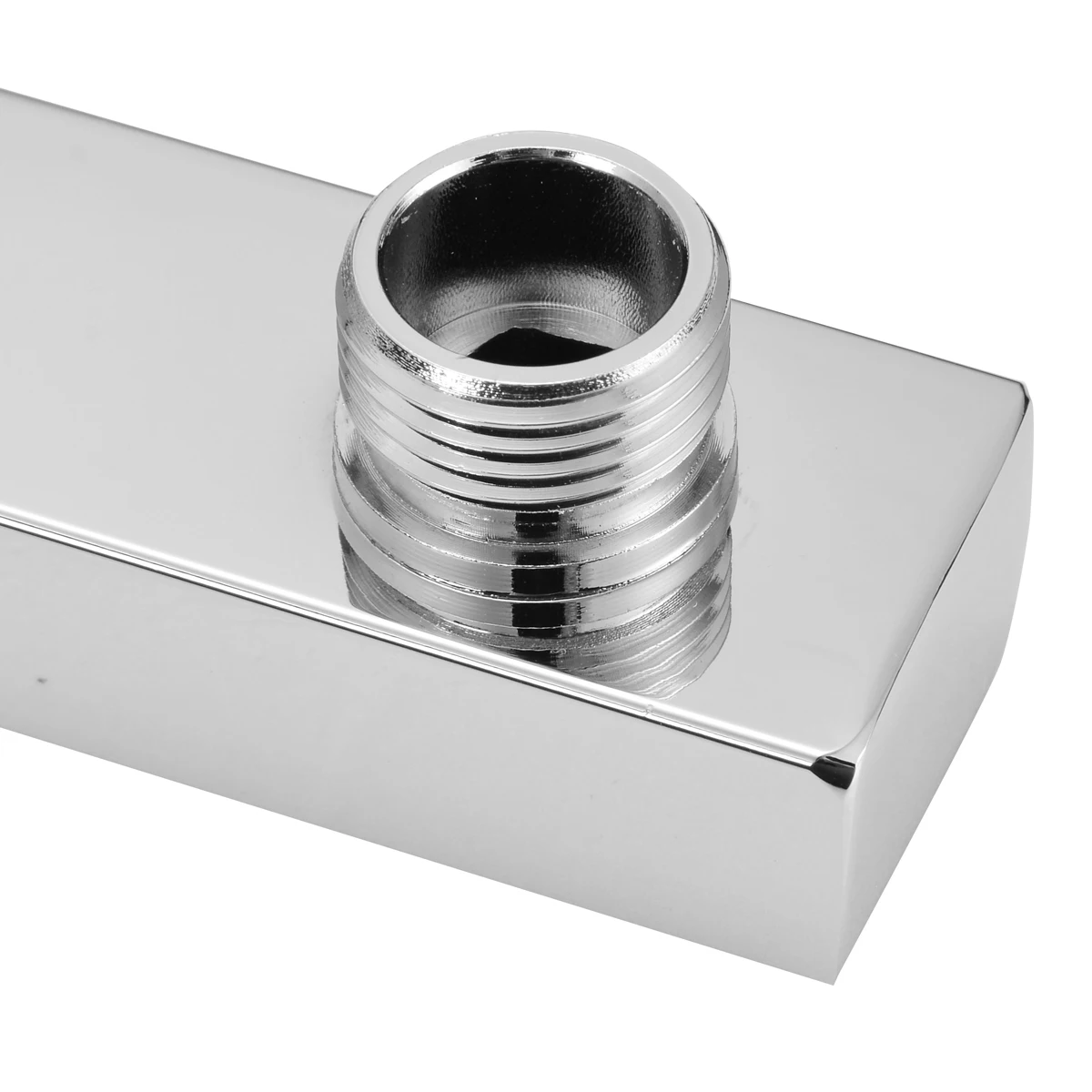 40cm 16" Wall Mounted Chrome Shower Arm Square Shower Extension Arms For Rain Shower Head Bathroom For Shower Accessories Mayitr