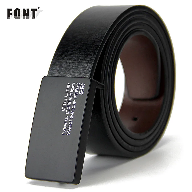 

New men's genuine leather belt men cowskin belt formal suit trousers belt double metal buckle strap gift for men belts