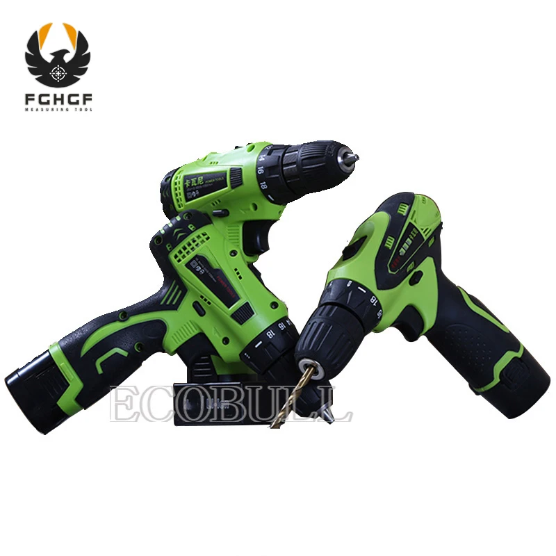 

PEGASI 12V Electric Screwdriver Lithium Battery Rechargeable Multifunctional Cordless Impact Drill Tool