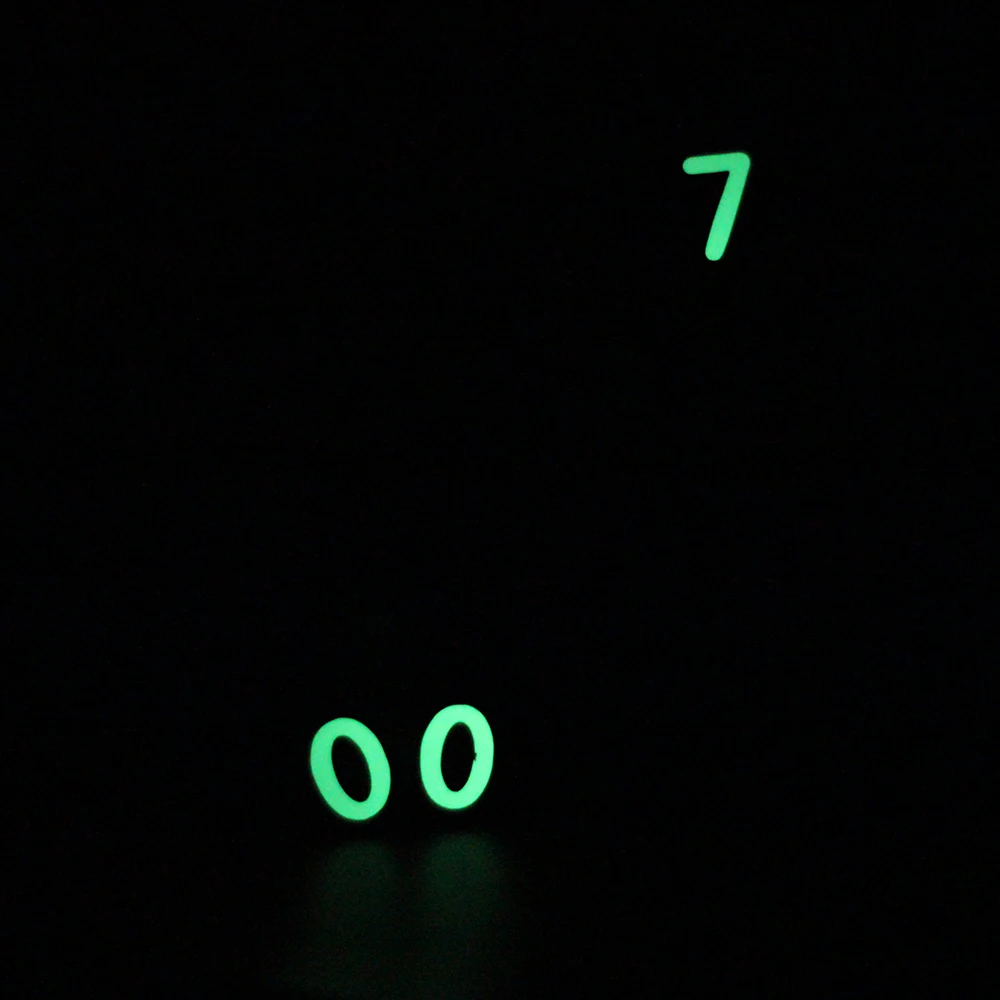 1 sheet Glow in the Dark Numbers Stickers Luminous Letters Stickers Personalized Name Stickers for Scrapbooking Diary Decoration