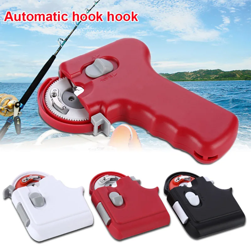 

Automatic Fishing Hook Tier Machine Tying Device Tie Knot Lure Fishing Hook Line Tier Tackle YA88