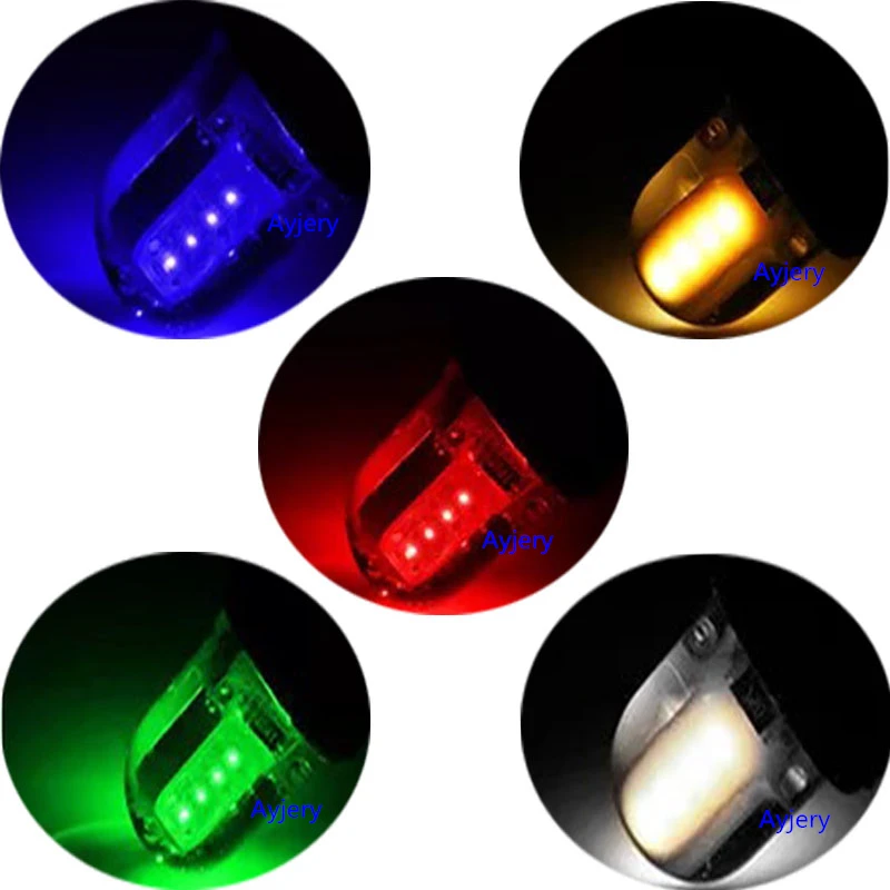 AYJERY 10 шт. 12 В T10 Led W5W 194 168 COB 8 SMD кремнезема лампа для чтения Автомобильные