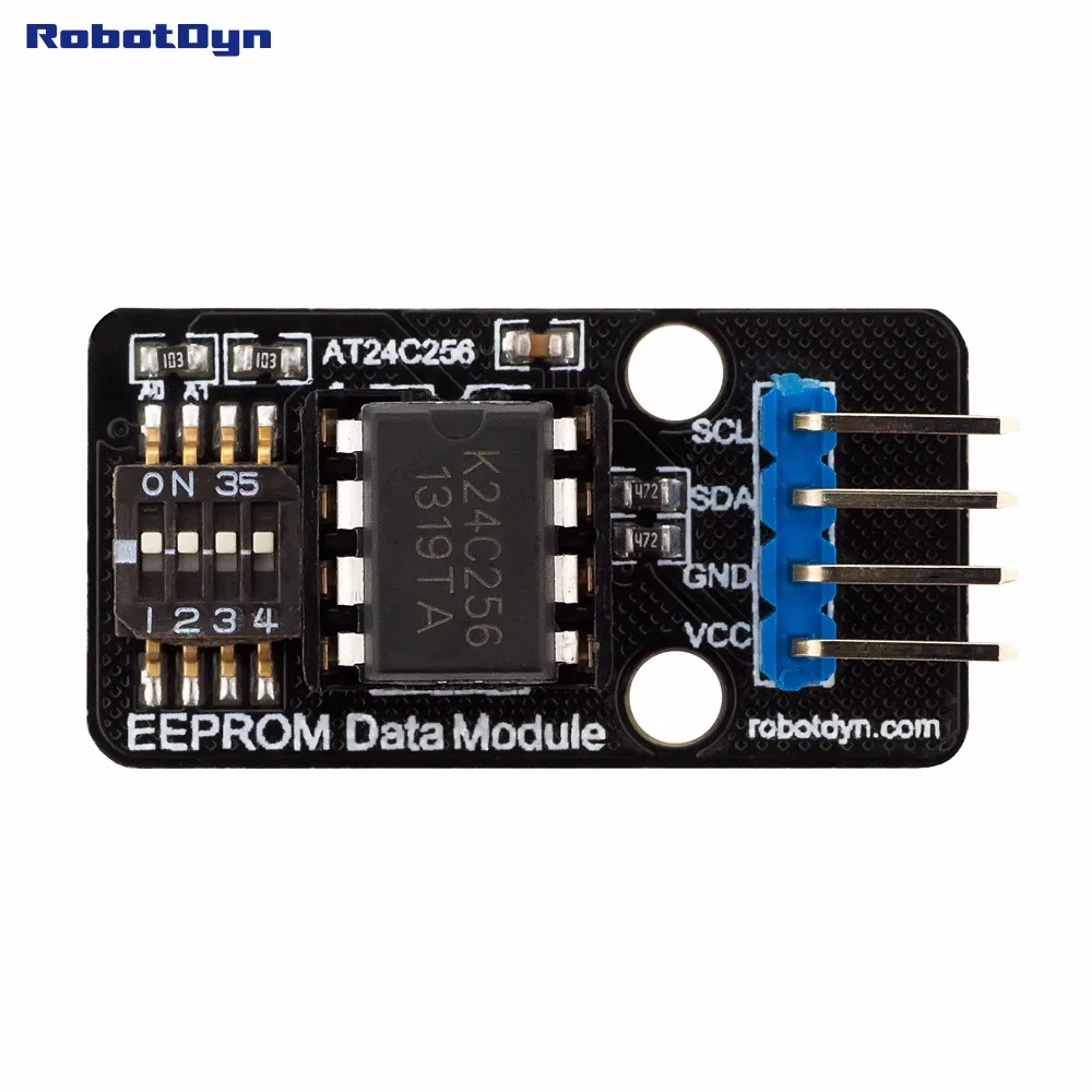 Модуль данных EEPROM-AT24C256. Установлен Atmel AT24C256