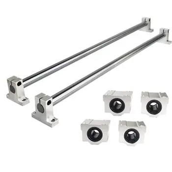

Optical Axis Guide Bearing Housings Aluminum Rail Shaft Lead Screw Rod Slide Bushing Shaft Coupling CNC Parts